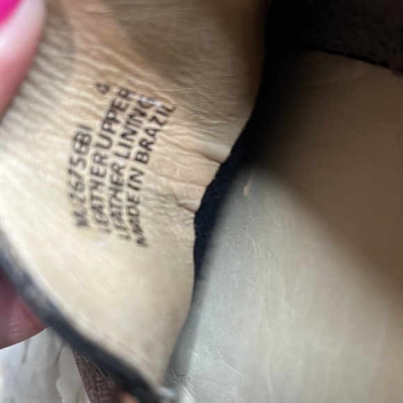 Marc Joseph Preppy Leather Brown Loafers Girl's 4 - Picture 6 of 9